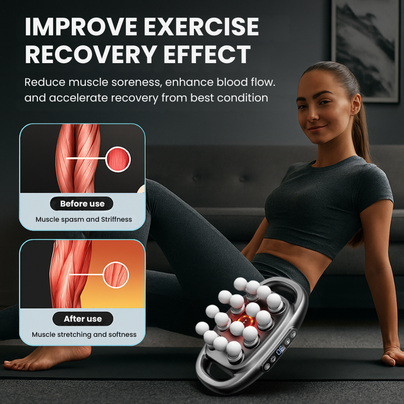 Relisyn Pro™ Red Light Deep Tissue 16 Heads Massager