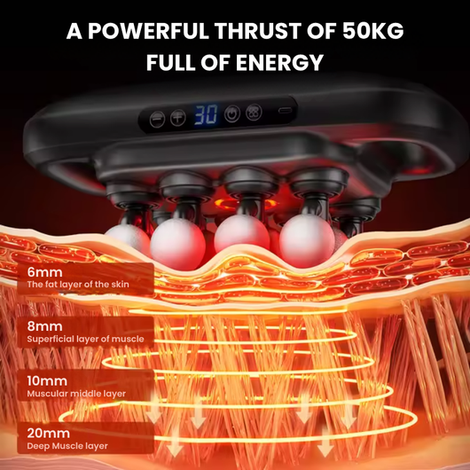 Relisyn Pro™ Red Light Deep Tissue 16 Heads Massager