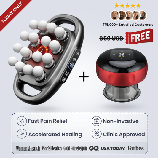 Relisyn Pro™ Red Light Deep Tissue 16 Heads Massager